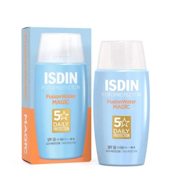 Magia del agua derretida de Isdin.